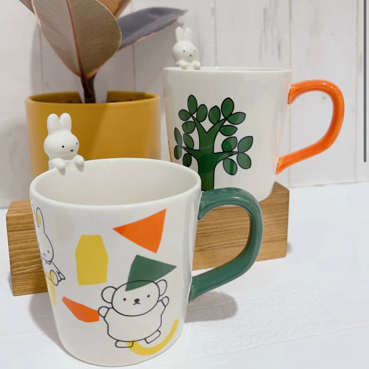 Miffy|Dick Bruna x Studio Clip x Miffy green cup with ears|350ml