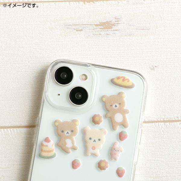Rilakkuma|Marshmallow 3D Stickers|200×60mm approx.