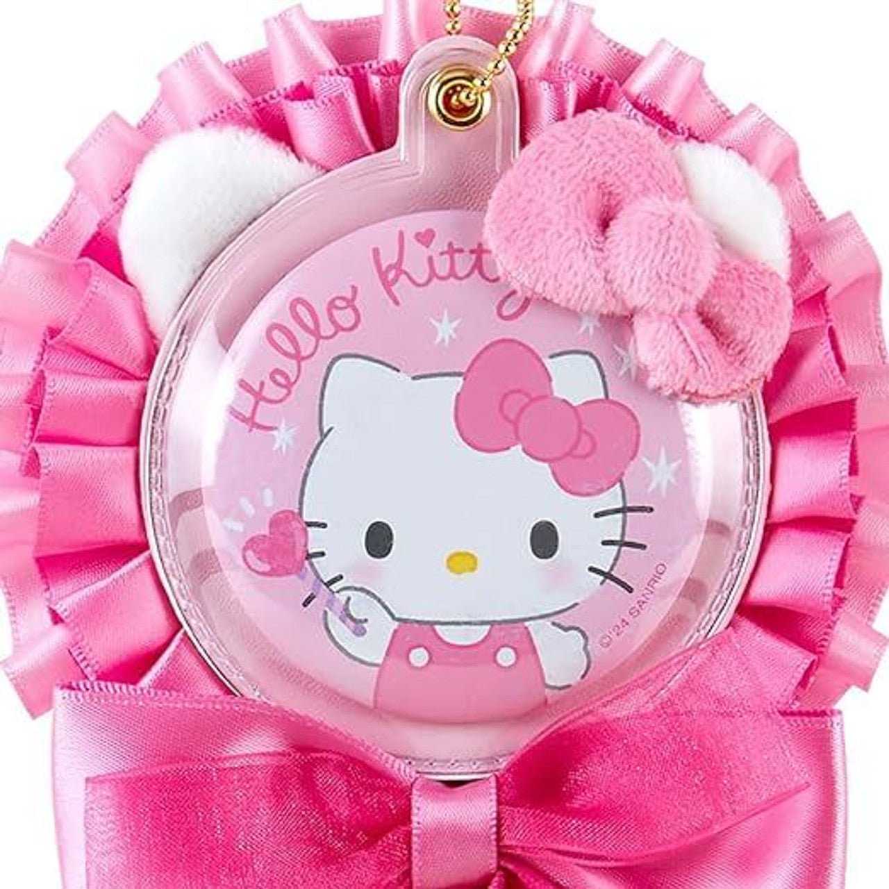 Sanrio|Rosette Cane Mascot Holder /Plush Keychain|11.5×3×17.5cm approx.