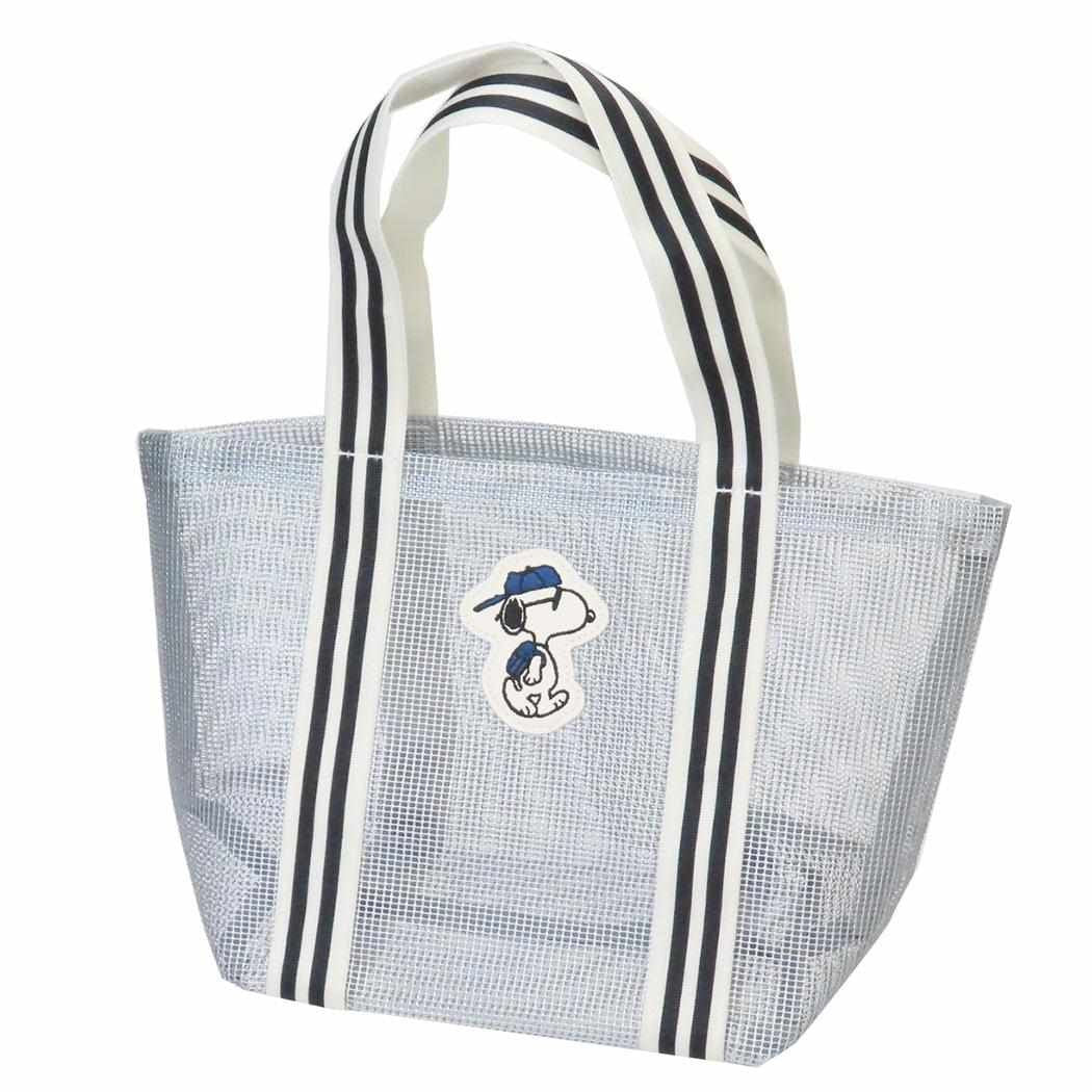 Snoopy|透明网纱帆布包/托特包|約H180×W300×D120mm