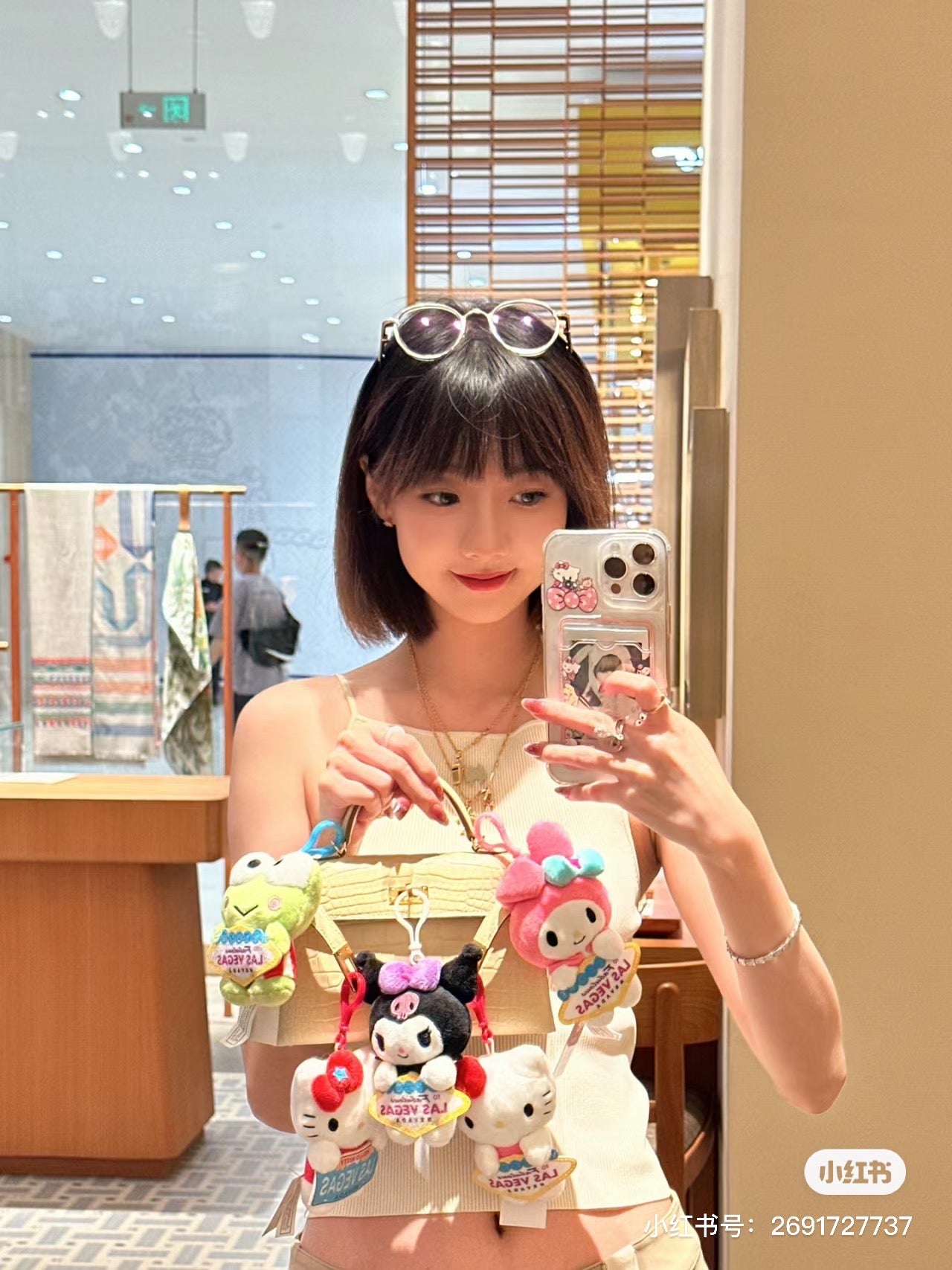 Sanrio|LAS VEGAS限定可爱角色挂件