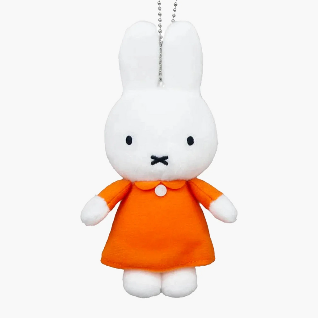 Miffy|Orange Dress Mascot Holder/Plush Keychain| H17 x W8 x D4.5 cm approx.