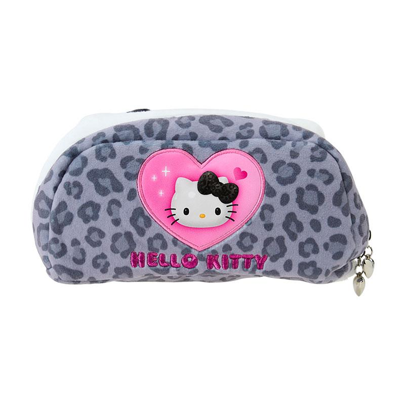 Sanrio|Monotone Animal Fluffy Plush Pen Case|20×6×10cm approx.