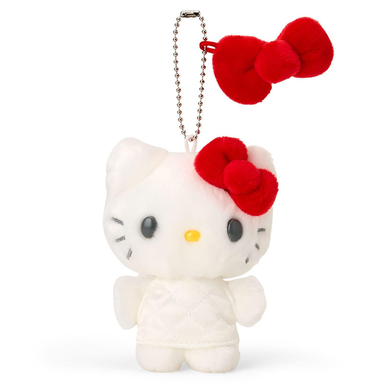 Hello Kitty|Miniature Quilt Mascot Holder /Plush Keychain|8×5.5×10cm approx.