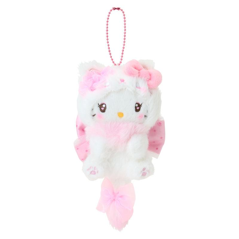 Sanrio|Milky Kitten Mascot Holder /Plush Keychain|11×7×20cm approx.