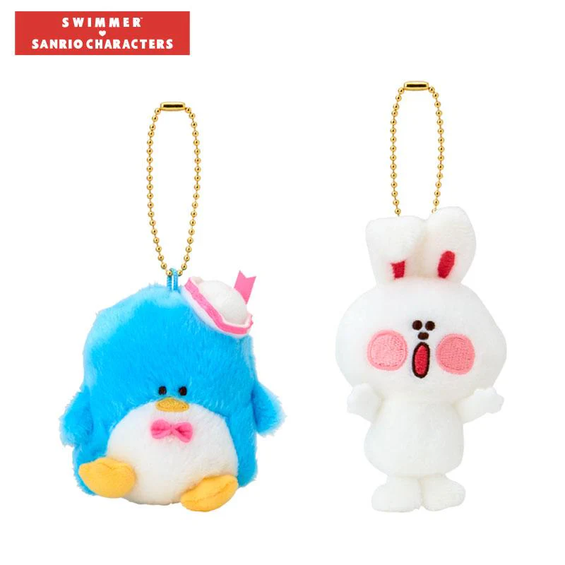 Sanrio|swimmer (2nd Edition) Mascot Holder /Plush Keychain|W6×D3.5×H11cm approx.