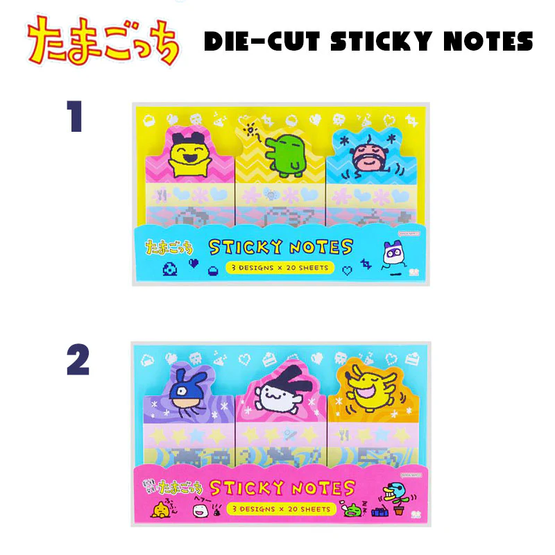 Tamagotchi|Sticky notes Die|60 piece