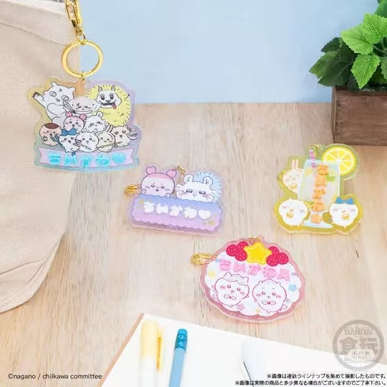chiikawa|Pachipachi Deco Name Keychain mystery bag/blind box/All 7 types|1pcs
