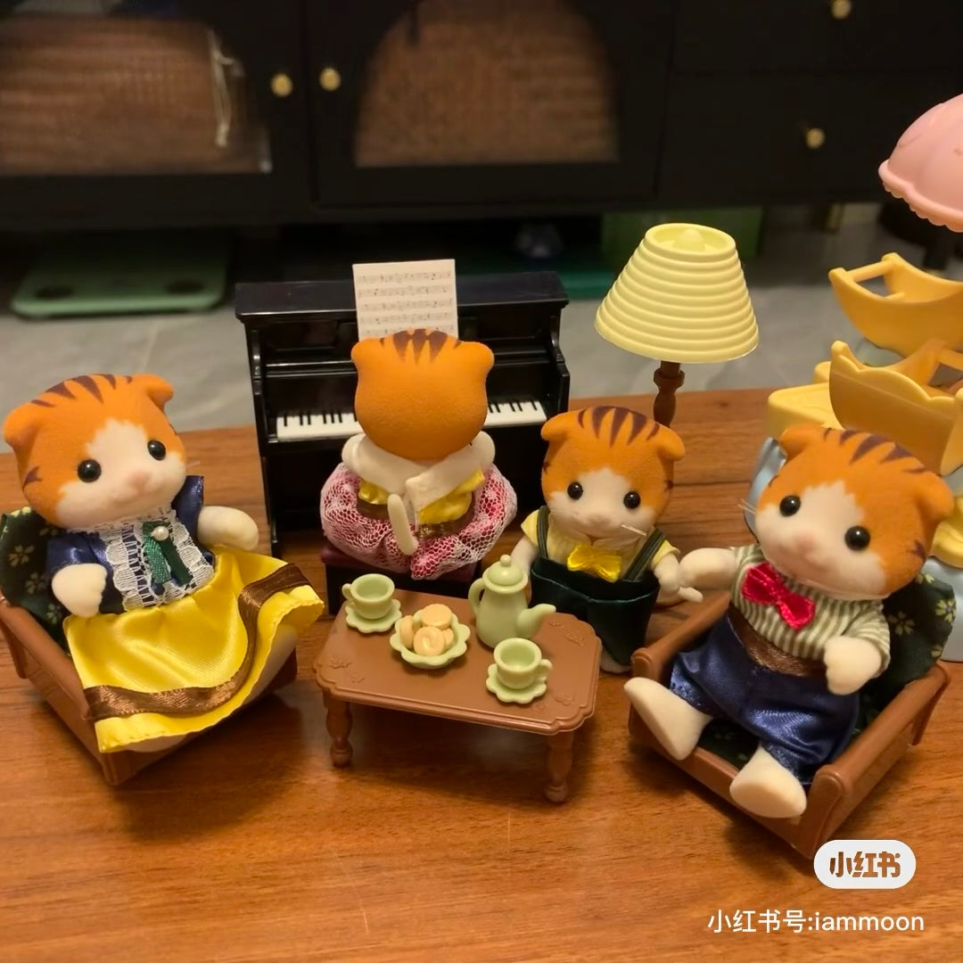 SylvanianFamilies|Maple Cat Family Doll