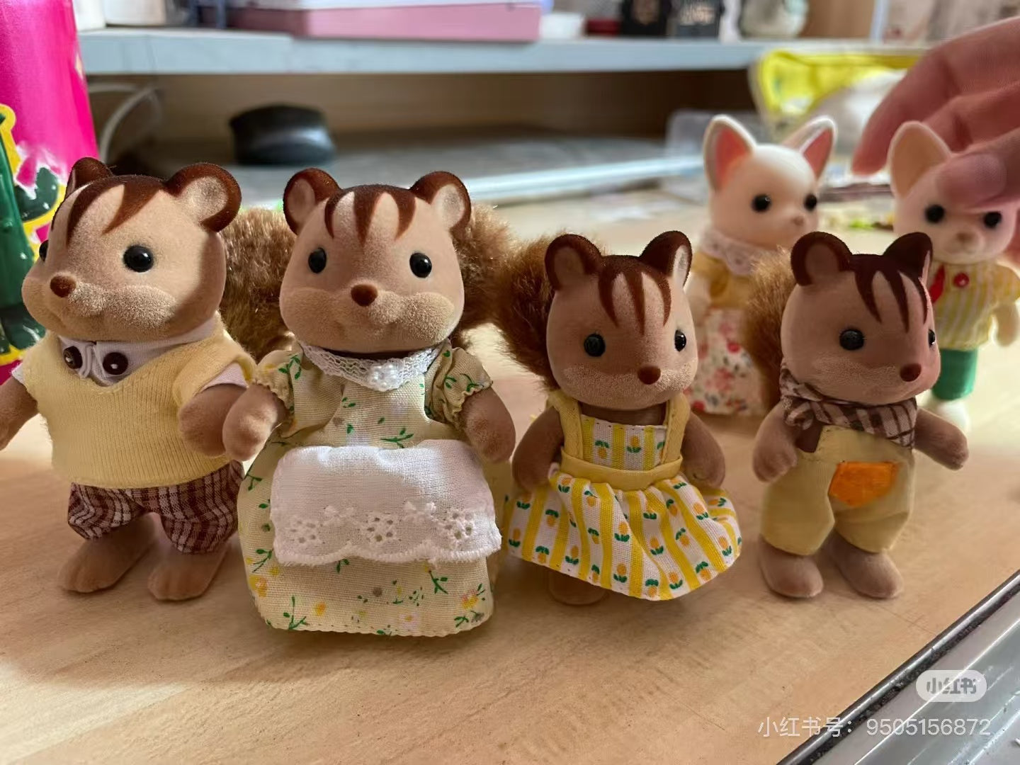SylvanianFamilies|Walnut Squirrel Family 4172