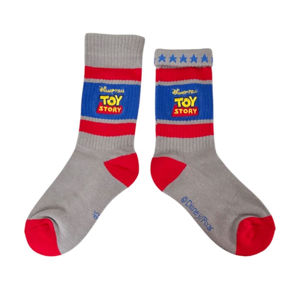 Disney|Logo Colorful Line Socks|23-25cm approx.