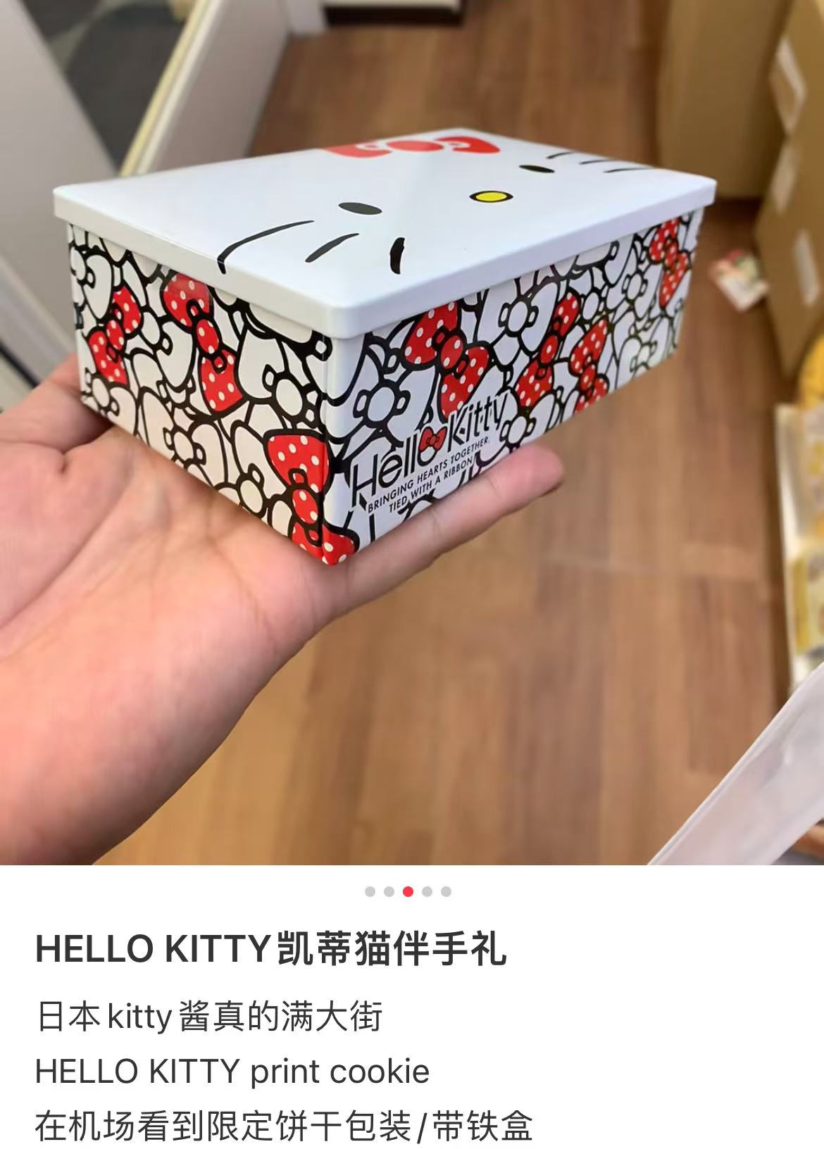 Sanrio|Hello Kitty printed Cookies Tin Box Set Sweets Gifts|10 Pcs【25.07】