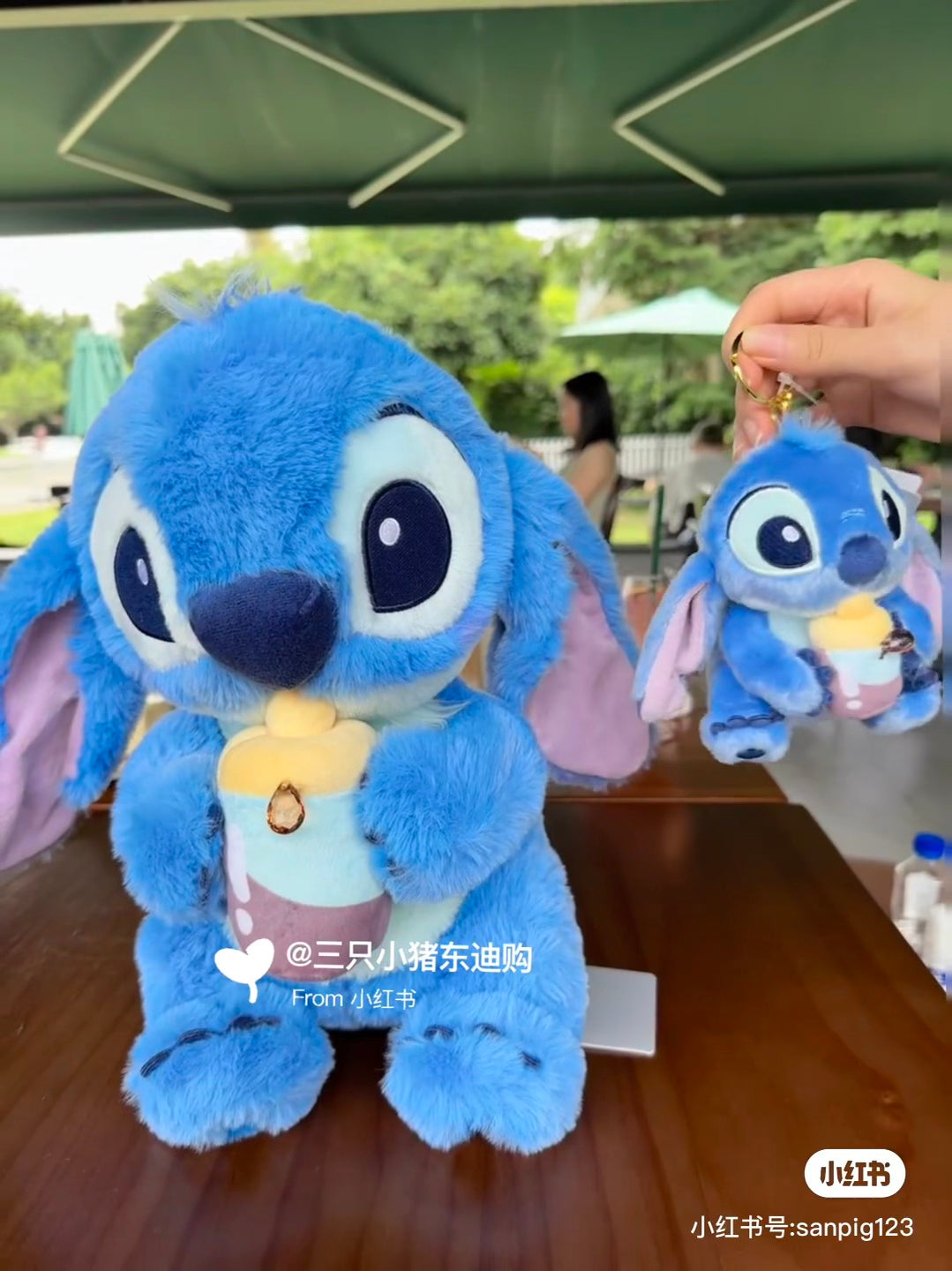 Disney|Stitch Day Collection Mascot Holder /Plush Keychain|14 x 24 x 7 cmapprox.