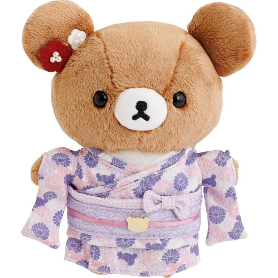 Rilakkuma|Kimono Plush Dolls/Plush Toy|145mm x 180mm x 95mm Approx.