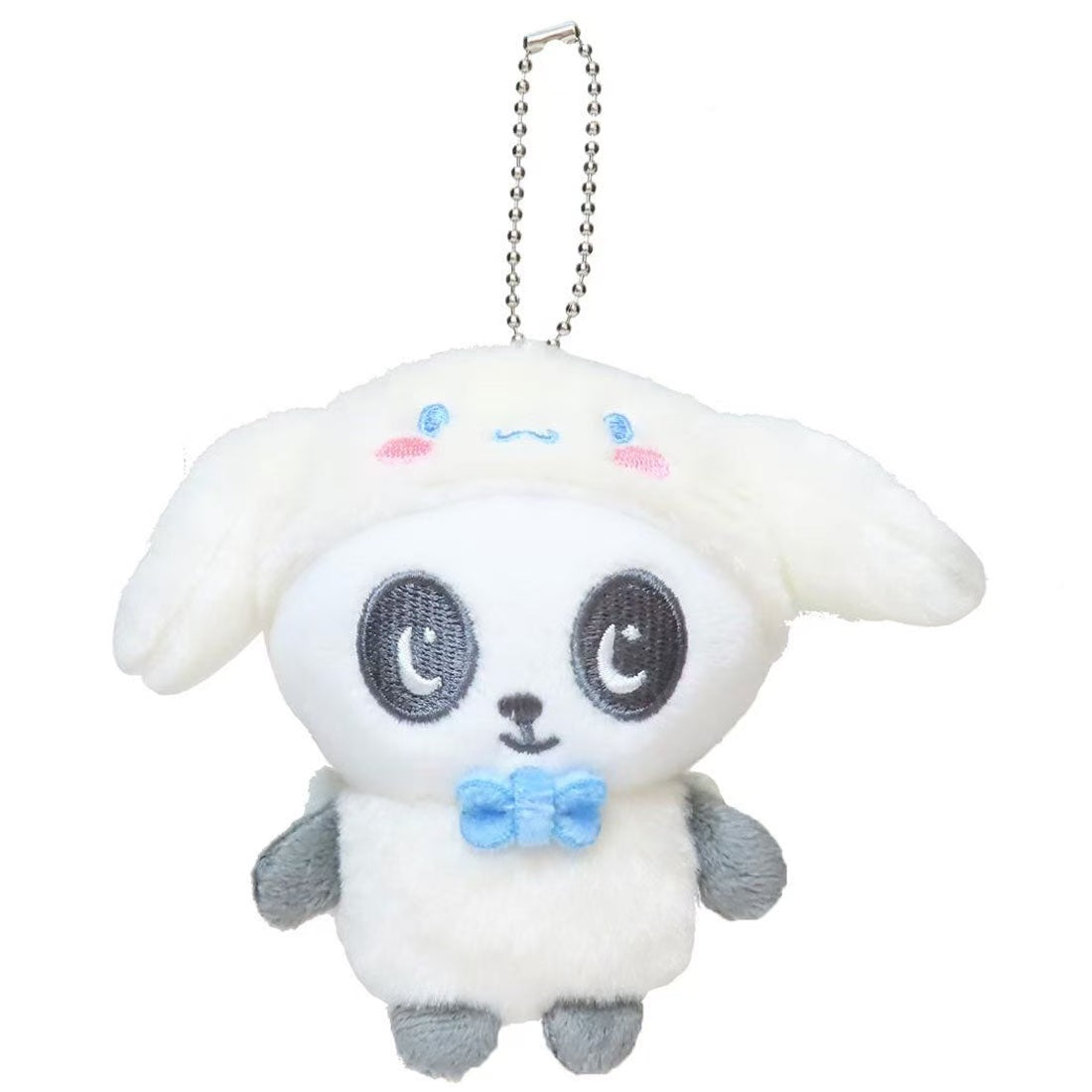 Sanrio|Panshell Characters Mascot Holder /Plush Keychain|H100×W75×D65mm approx.