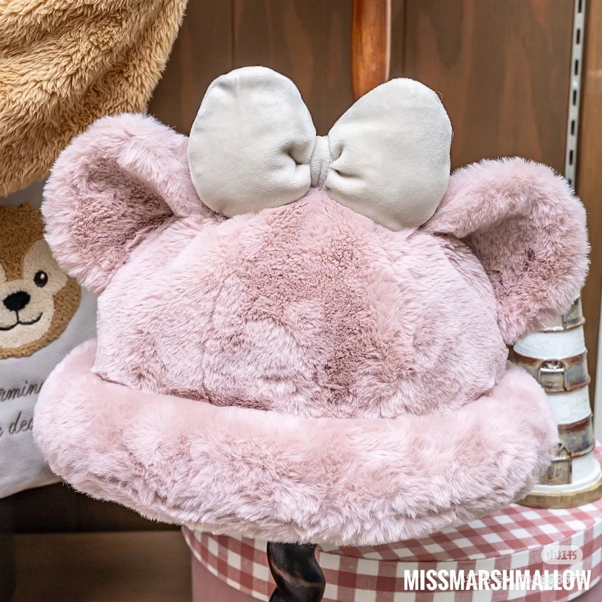 Disney迪士尼|2024东迪冬日达菲和他的朋友们软乎乎毛绒帽子