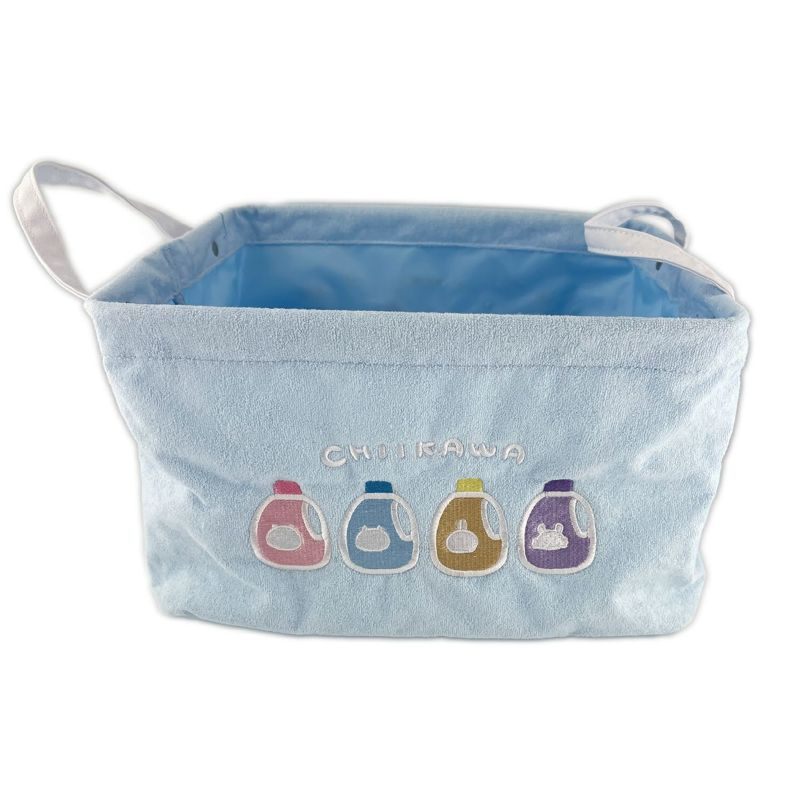 Chiikawa 吉伊卡哇|四小只洗澡图案可收纳洗衣框|约H185 x W295 x D220mm