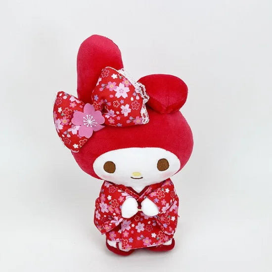 Sanrio|Sakura Kimono Plush Dolls/Plush Toy (S)|15×9×19cm approx.
