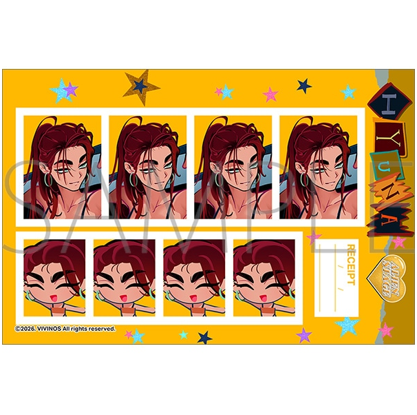Alien Stage|Find your Plus One! ID Photo Style Sheet|15.2×10.2cm approx.