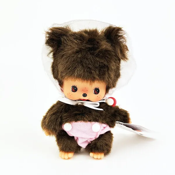 Monchhichi|Bebichhichi Plush Doll|S/13 x 8.7 x 6.2 cm approx.✔️
