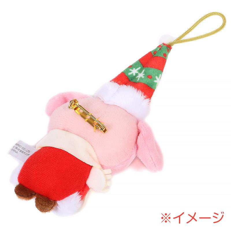 Sanrio三丽鸥|Secret Mascot Brooch - Christmas 2024 Blind Box圣诞限定毛绒玩偶挂件胸针盲盒/全8种|1枚入