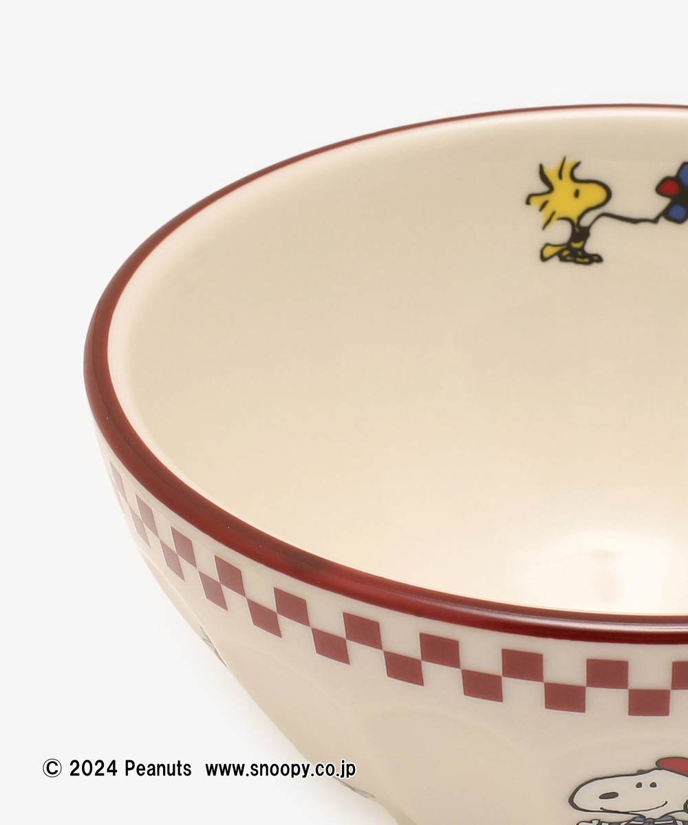 Snoopy史努比|PEANUTS x Afternoon Tea下午茶联名巴黎铁塔系列印花陶瓷碗M|约高8.2cm/直径13.5cm/容量480mL