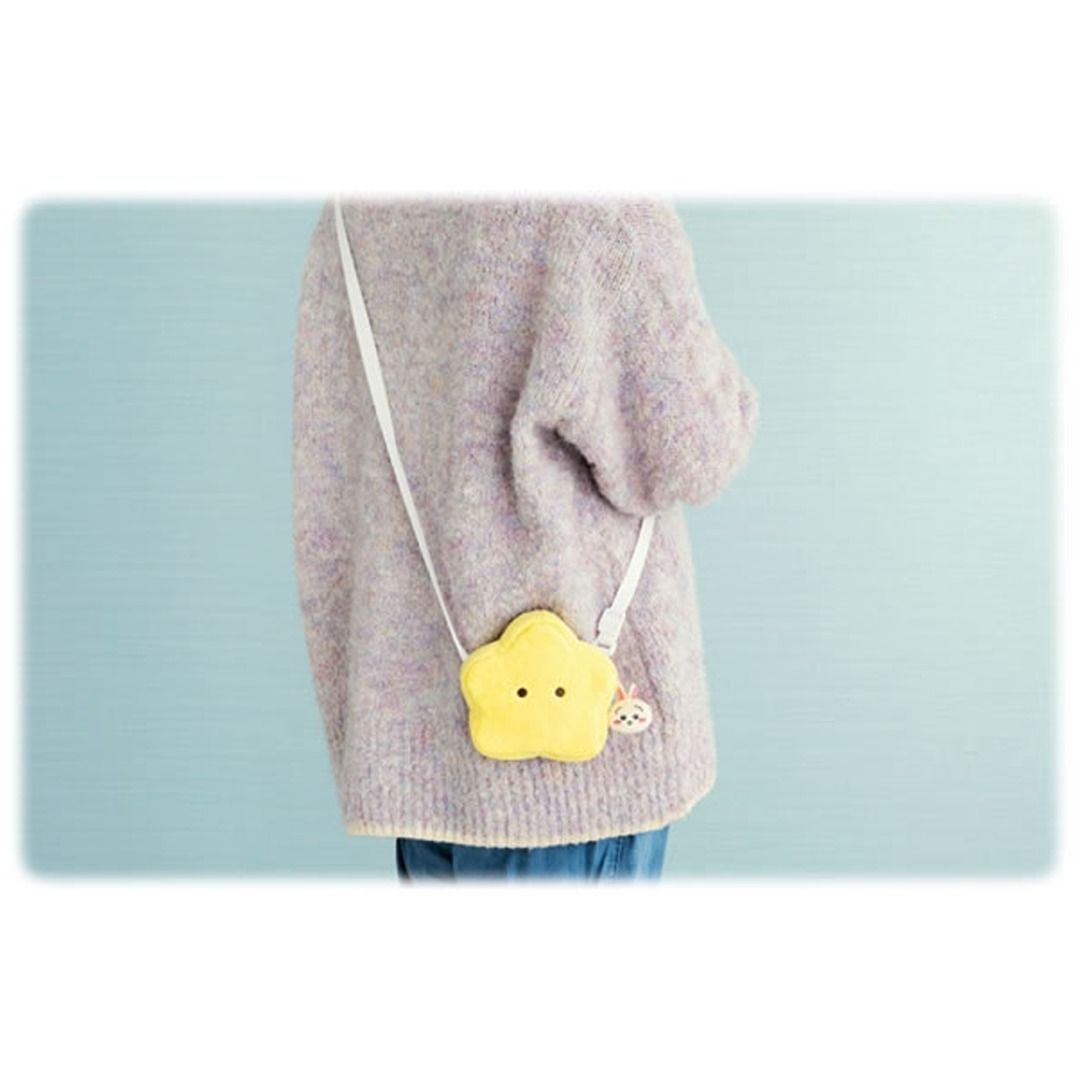 Chiikawa 吉伊卡哇|要背和宝宝一样的小包包/星星/小鱼/小熊斜背包/收纳包/拉链上也有宝宝/捏捏|约 H100 x W115 x D50