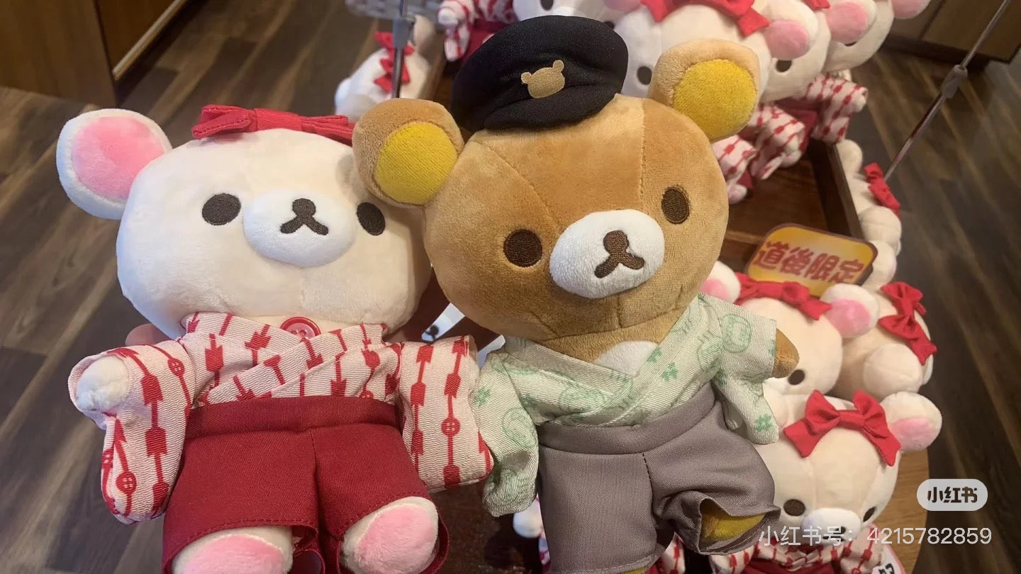 Rilakkuma轻松熊|地域限定可爱角色毛绒玩偶/公仔
