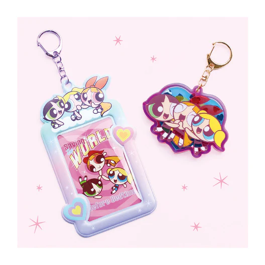 Powerpuff Girls|Photo Frame Keychain| H144 x W89mm approx.