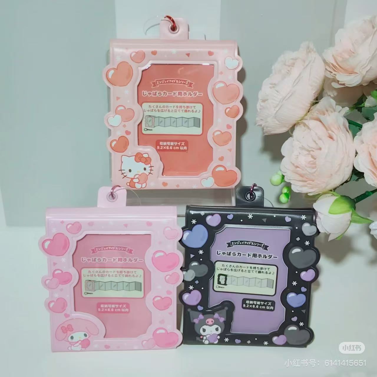 Sanrio|Enjoy Idol Accordion Card Holder|10×1.3×10.8cm approx.