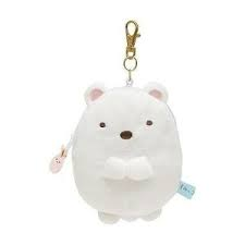 Sumikko gurashi|Plush Pass Case with Reel|145×115×45mm approx.