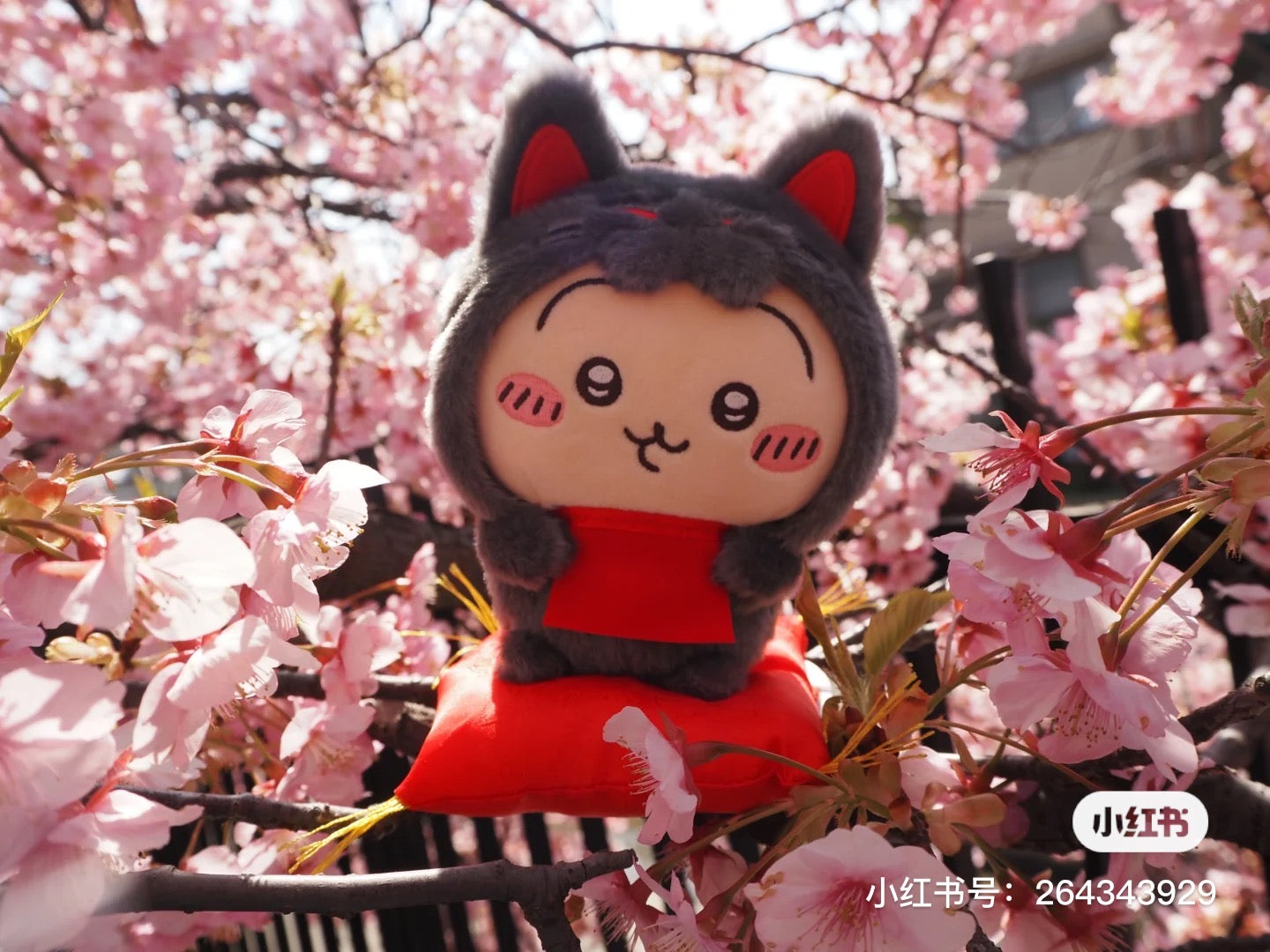 Chiikawa |Fushimi Inari Plush Dolls/Plush Toy|H190×W160×D155mm approx.