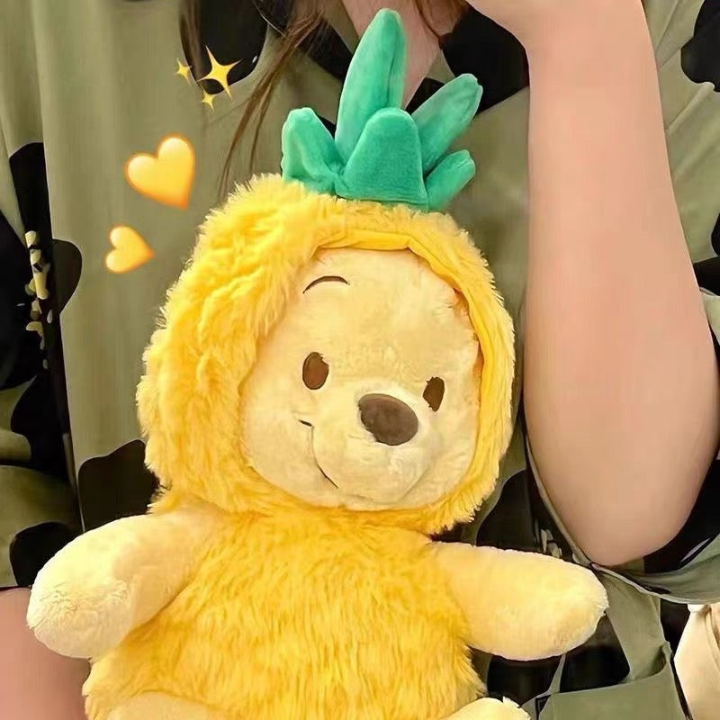 Disney SH|winnie the pooh超柔软mochi菠萝噗噗全系列