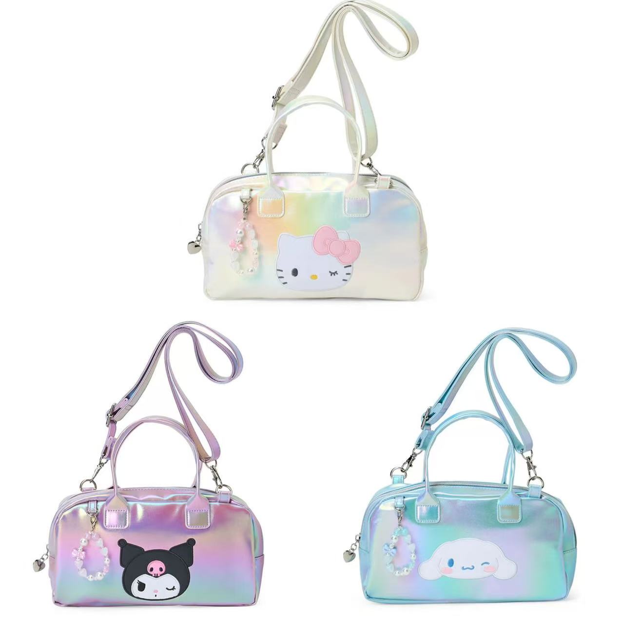 Sanrio|Aurora Kids Shoulder Bag|25×6×14cm approx.