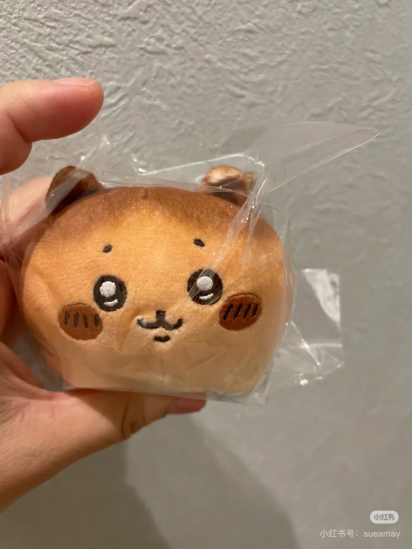 Chiikawa 吉伊卡哇|Plush Toy / Chiikawa Bakery Bread-like Chewy Mascot面包店系列超好捏脸型可爱角色玩偶/摆件|约 80×85×55mm