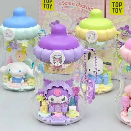 TOPTOY Sanrio Family Dun Dun Milk Bottle Building Block Blind Box