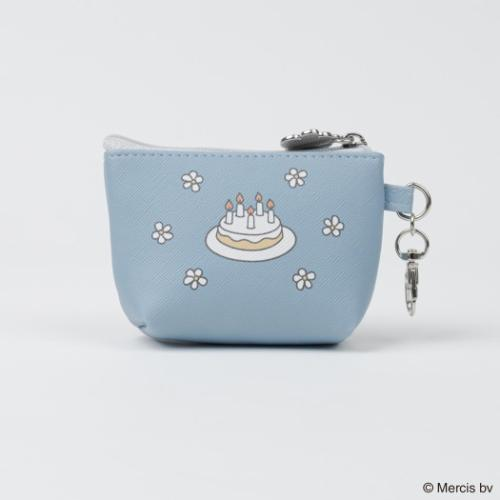 Miffy|BLUE FLOWER Pouch| 105x65x35mm approx.
