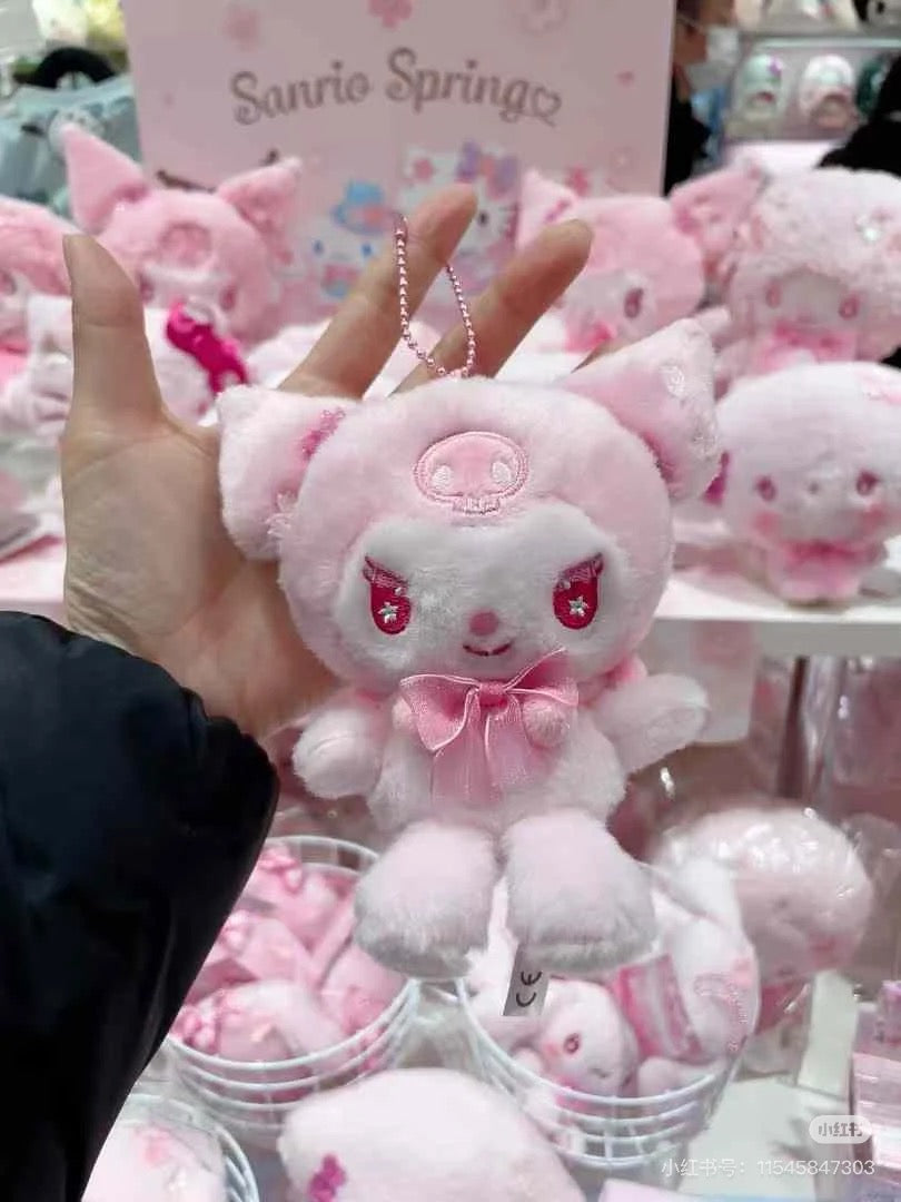 Sanrio|Sakura 2025 Mascot Holder /Plush Keychain|W11×D7.5×H15cm approx.