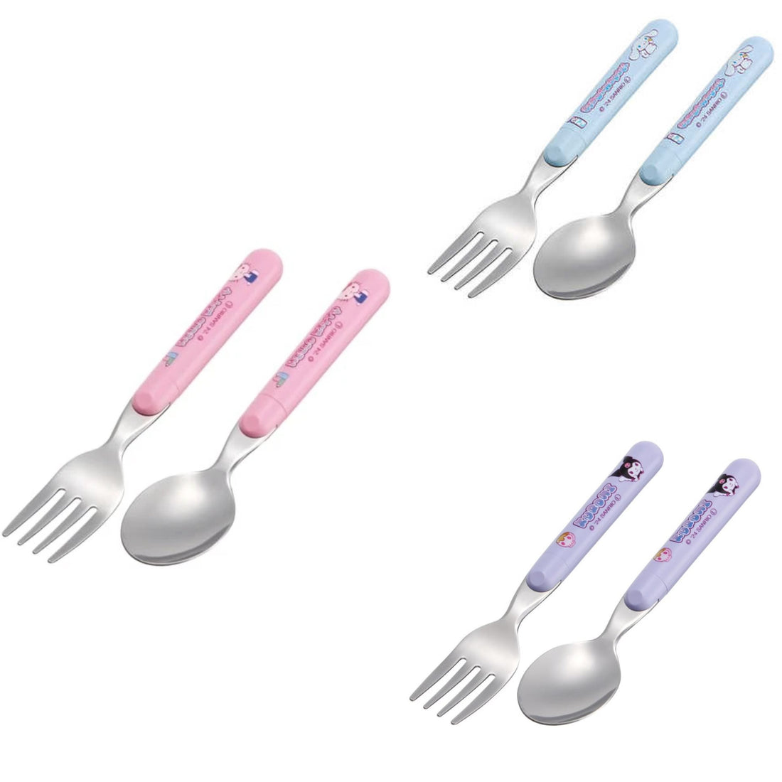 Sanrio|spoon and fork set