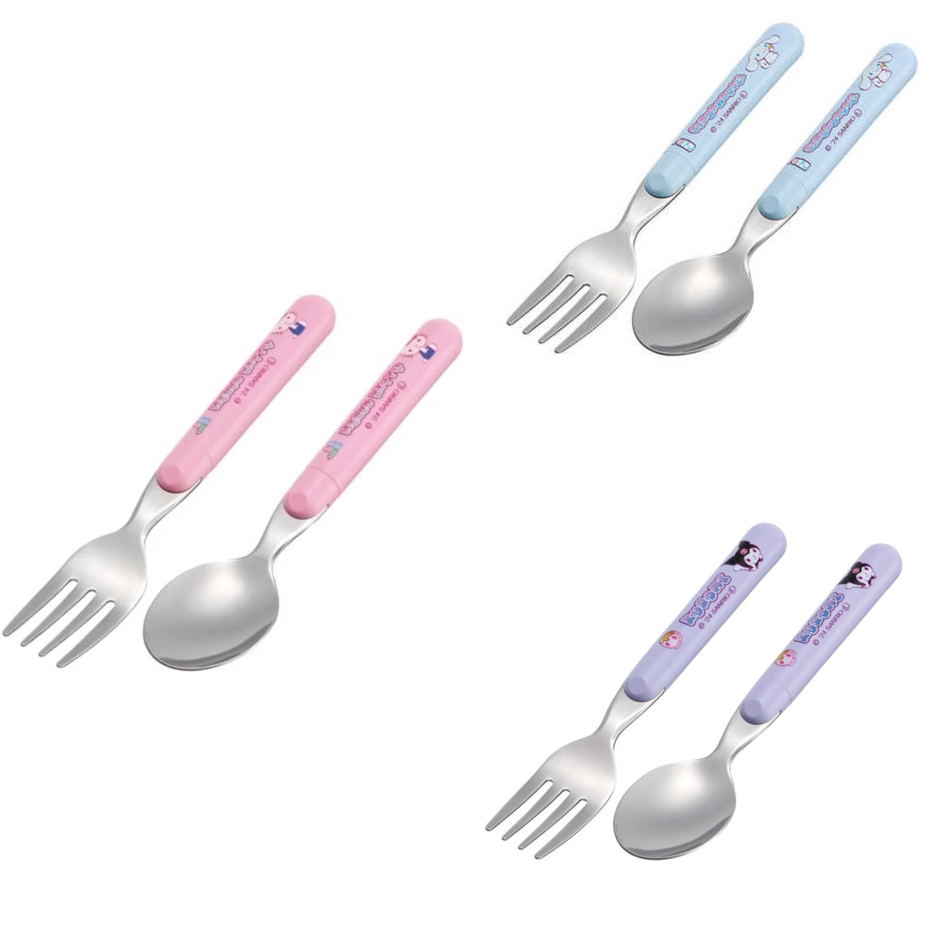 Sanrio|spoon and fork set