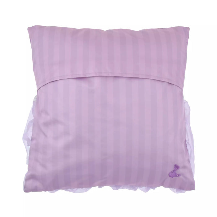 Disney迪士尼|FEEL LIKE RAPUNZEL公主蕾丝纱裙抱枕/枕芯可替换/质感好好|約縦45×横45×厚み17(cm)