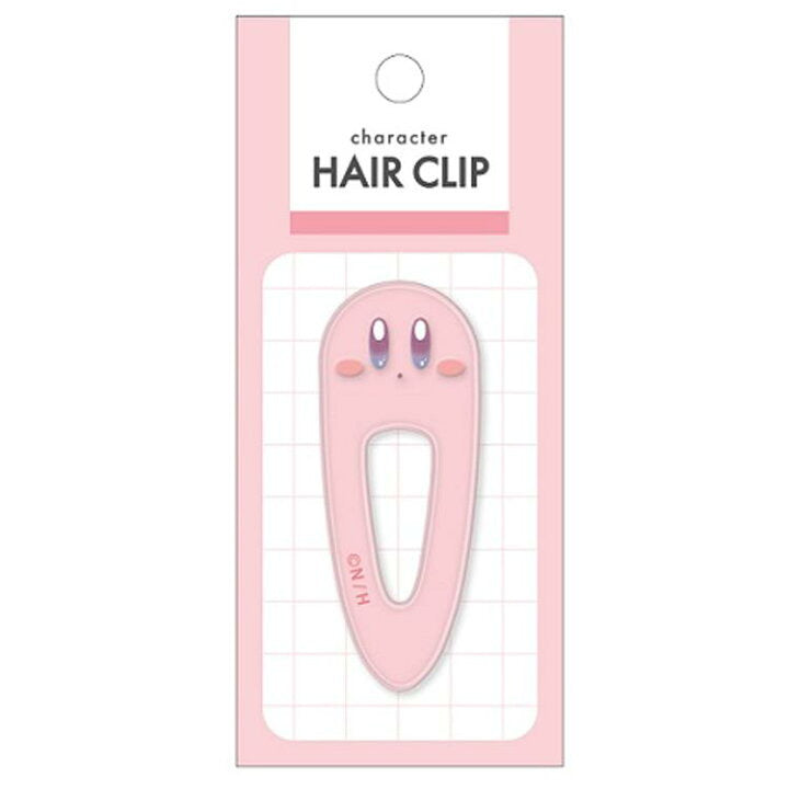 Kirby|Kirby Hair Clip星之卡比刘海夹/发夹一枚|约H70×W35×D15mm