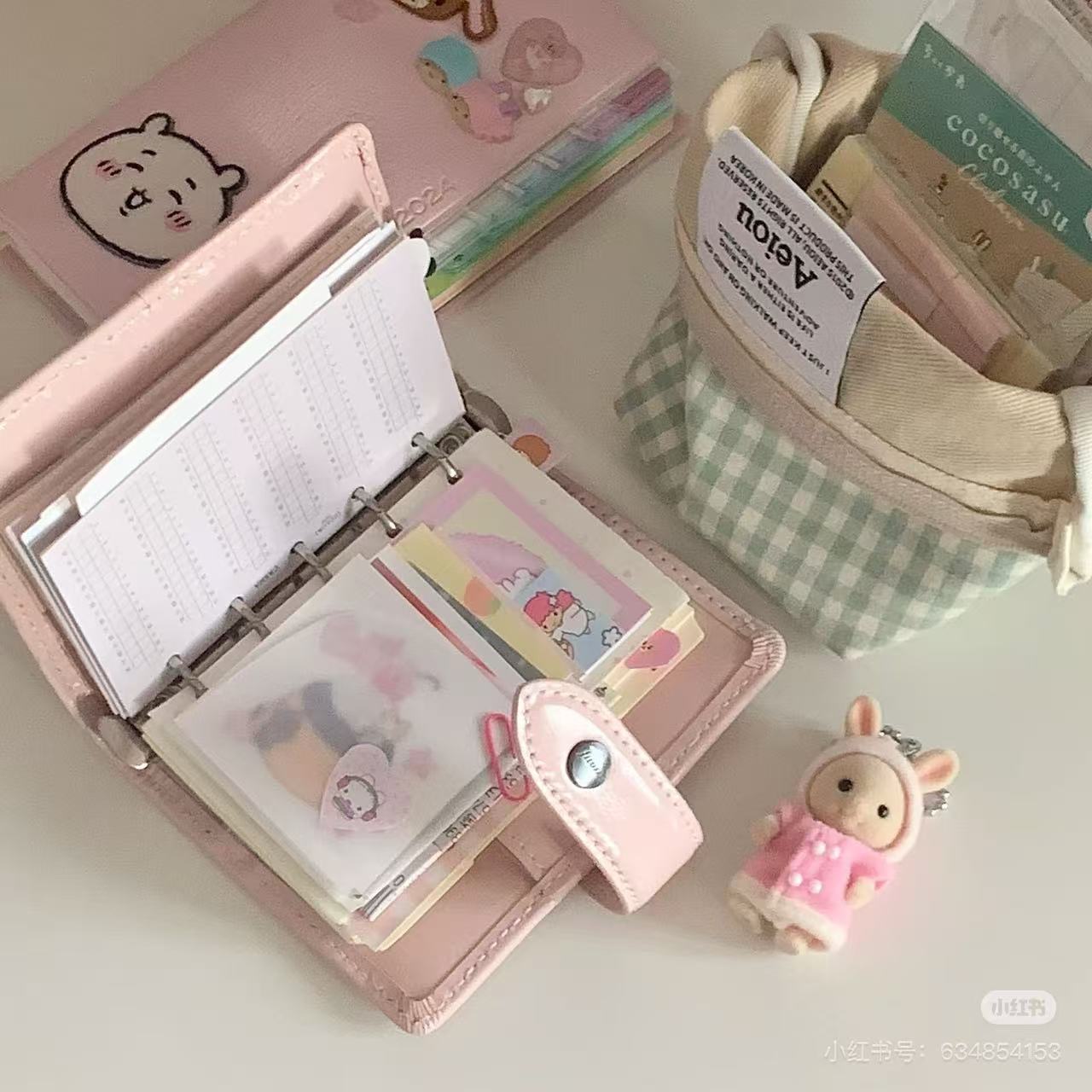 【limit 1】SylvanianFamilies|Milk Rabbit Key Chain Duffle Coat Epoch Calico Critters