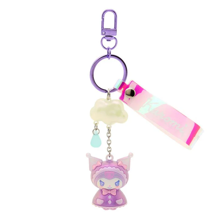 Sanrio|Sweet Rain Collection Aurora Mascot Bag Charm Keychain|4×2.5×4.5cm approx.