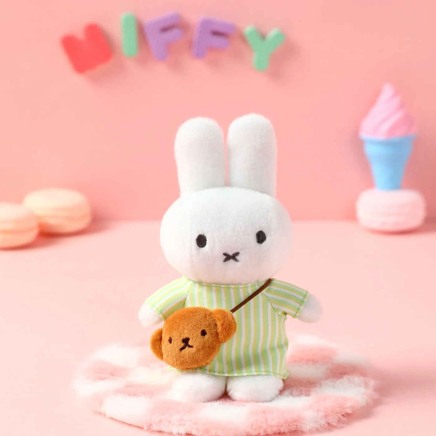 Miffy|Mini Bag Series Plush Keychain mystery bag/blind box/All 6 types|1pcs