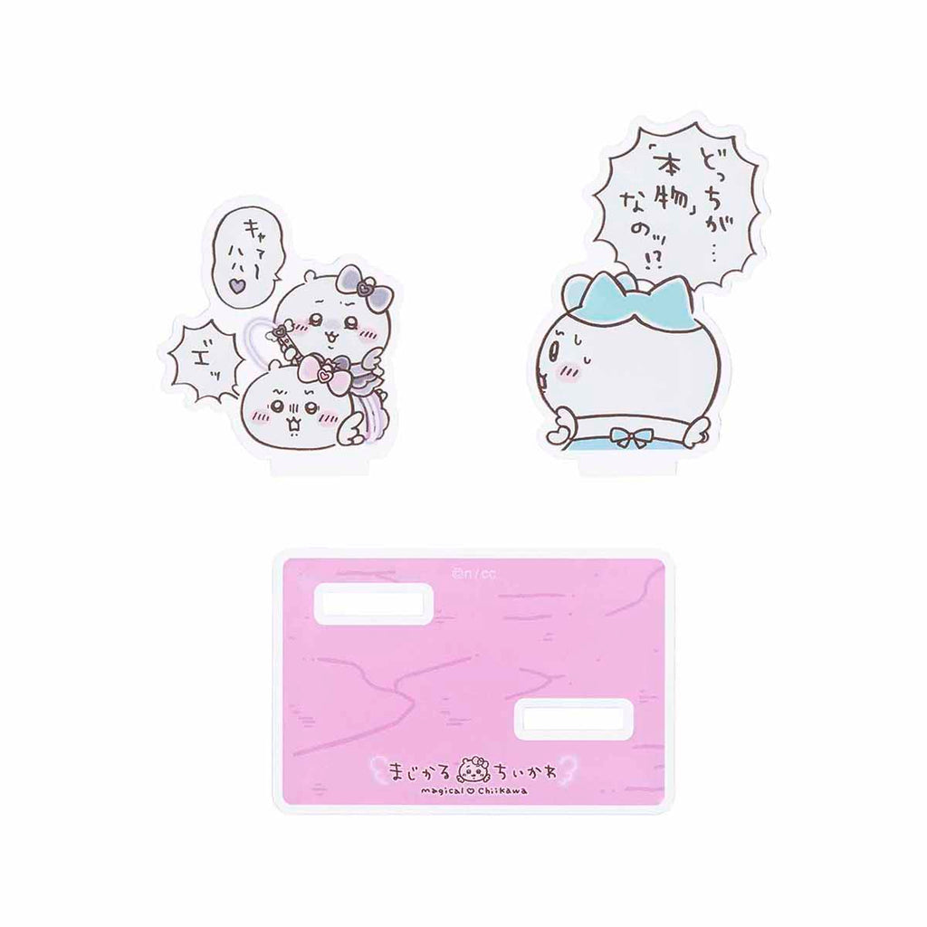 Chiikawa 吉伊卡哇|超魔法少女/小魔仙系列透明立牌|約H55×W77×D40mm