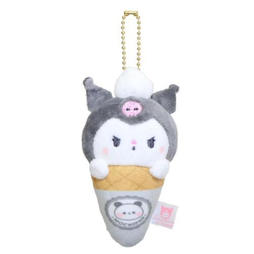 Sanrio|Mochimochi Panda Ice Cream Mascot Holder /Plush Keychain|120×100×55mm approx.