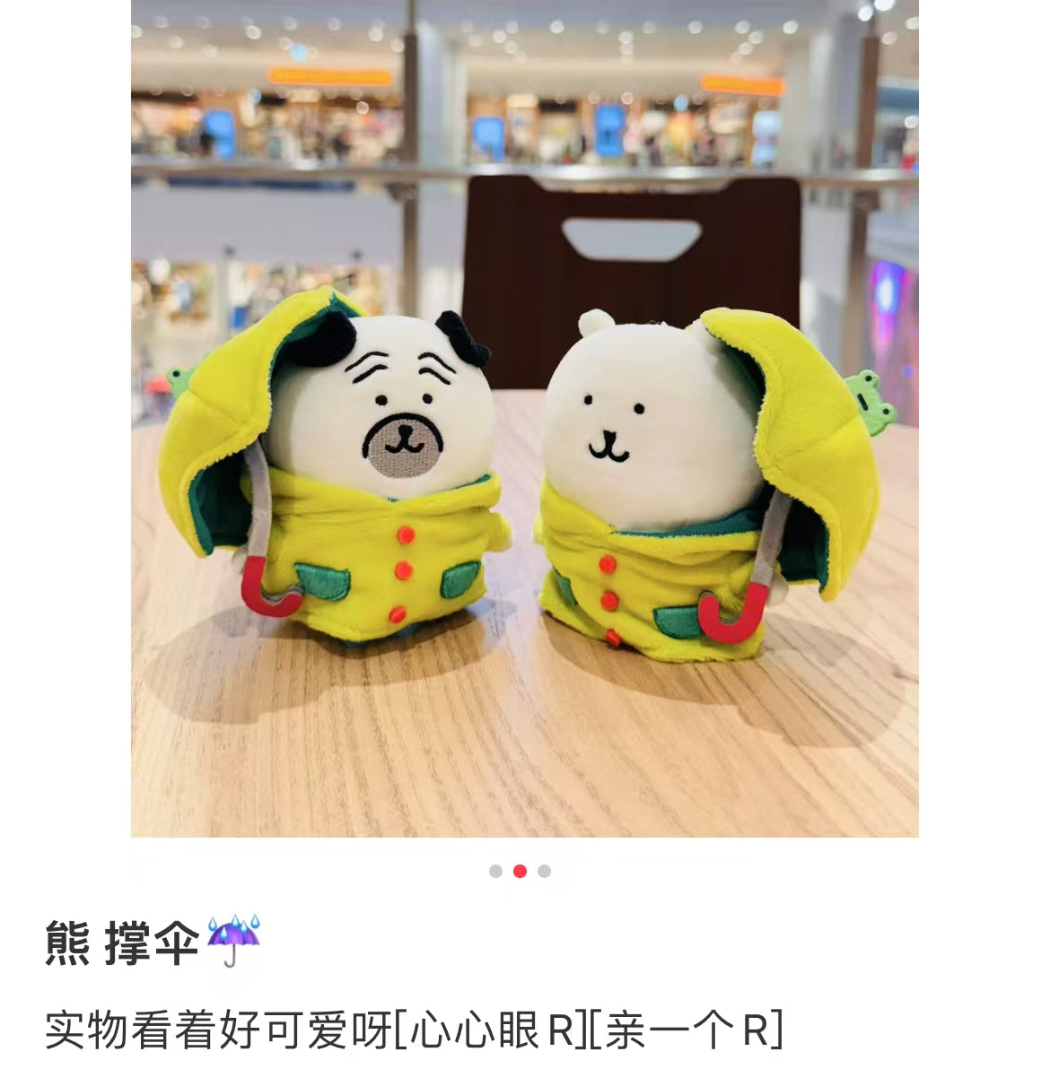 【limit 1】Nagano|Characters Rainy Day Mascot Holder /Plush Keychain|H135×W130×D80mm approx.