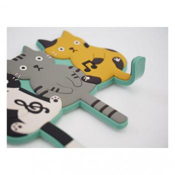 Noah Family| 3-Piece Magnetic Hook|11cm x 13cm x 0.7cmapprox.