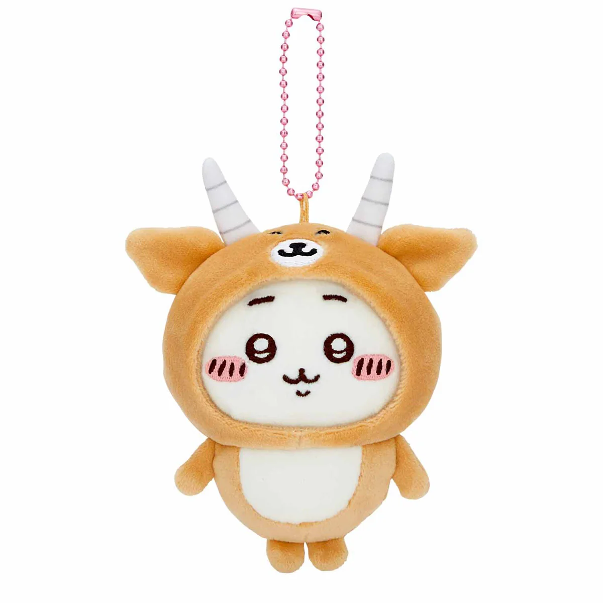 Nagano|Chiikawa Wearing an Early Impala Costume Mascot Holder /Plush Keychain|H120×W95×D55mm approx.